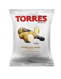 Gourmet Foods International Food Torres Selecta Sparkling Wine flavored Potato Chips