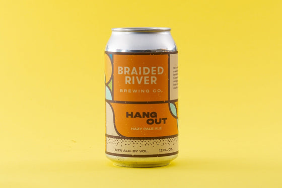 Bud Busch Beer Braided River Hang Out Hazy IPA