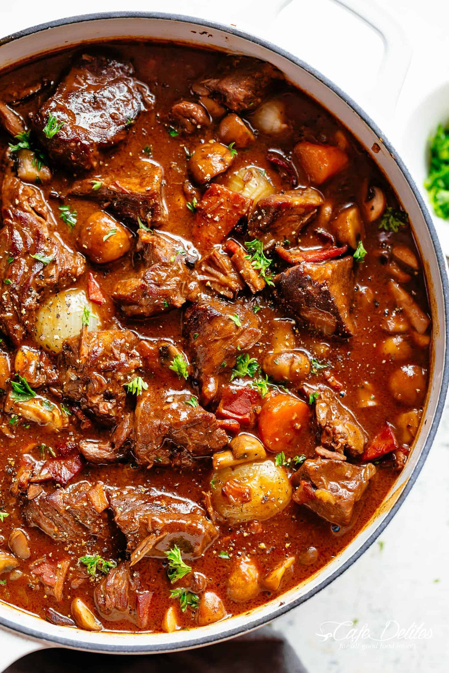 When life gets hectic, cook a delicious meal and open a good bottle of wine