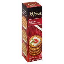 Gourmet Foods International Food Monet Elegant Wheat Crackers