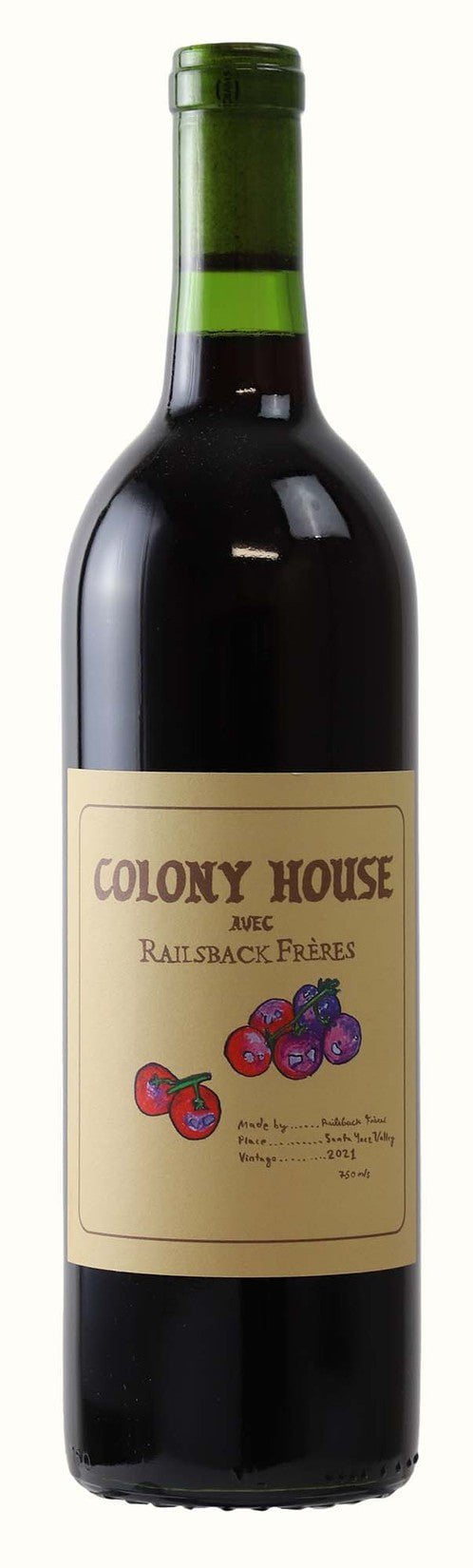 Grassroots Wine Railsback Freres Colony House Rouge