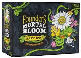 Gulf Distributing Beer Founders Mortal Bloom Hazy IPA