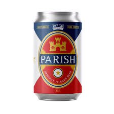 Gulf Distributing Beer Parish Brewing Pilsner