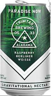 Gulf Distributing Beer Trimtab Raspberry Berlinerweisse