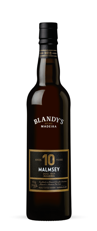 Pinnacle Imports Wine Blandy's 10 year Malmsey Madeira NV