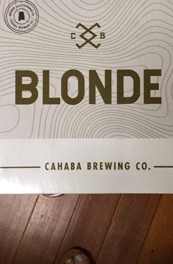 Alabama Crown Beer Cahaba Blonde 12 pack