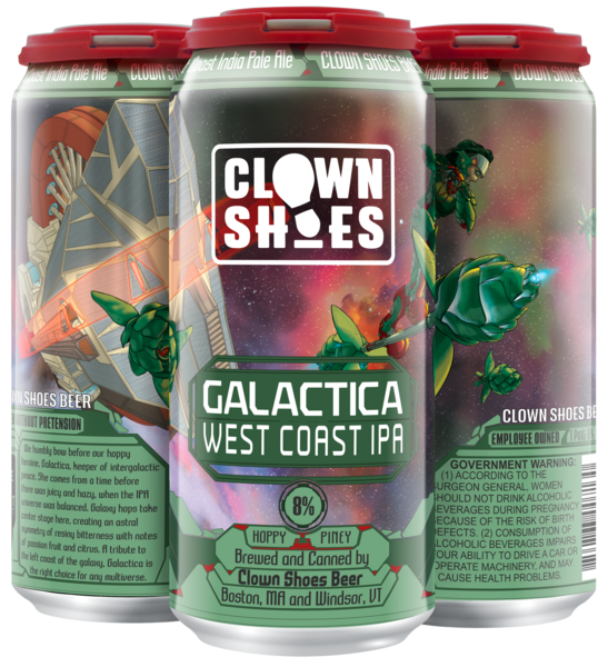 Alabama Crown Beer Clown Shoes Galactica West Coast IPA