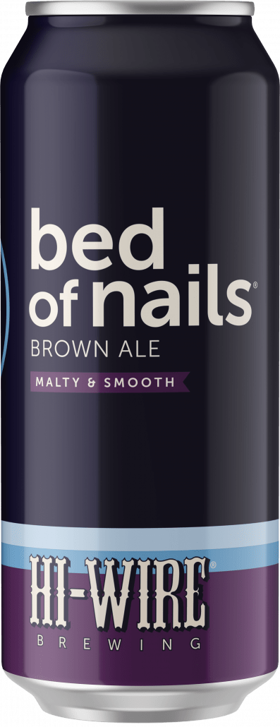 Alabama Crown Beer Hi-Wire Bed of Nails Brown
