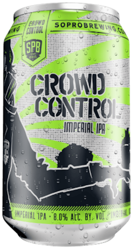 Alabama Crown Beer Southern Prohibition Crowd Control Double IPA 6 pk