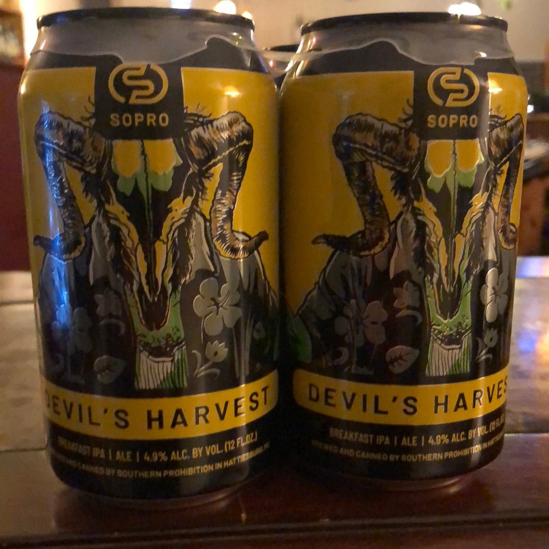 Alabama Crown Beer Southern Prohibition Devil's Harvest