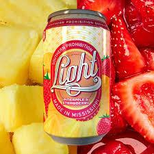 Alabama Crown Beer Southern Prohibition Light Strawberry Pineapple