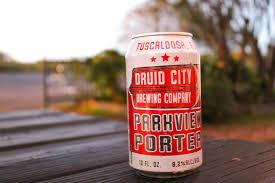 Alabev Beer Druid City Parkview Porter