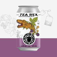 Alabev Beer Salty Nut Tea-Rex Blackberry and Earl Grey Saison