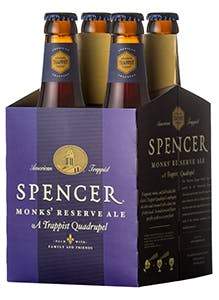 Alabev Beer Spencer Brewing Monk's Reserve Quadruple Ale