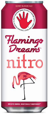 Left Hand Brewing Flamingo Dreams Nitro Berry Wheat 4pk