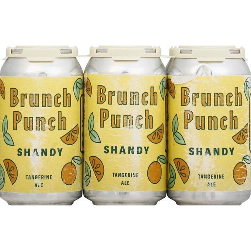Bud-Busch Beer Avondale Brunch Punch Tangerine Shandy 6pk