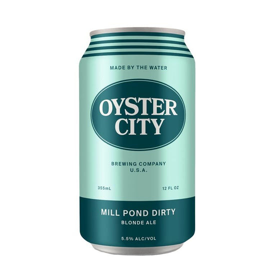 Bud-Busch Beer Oyster City Mill Pond Dirty Blonde Ale