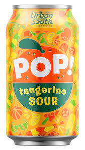 Bud Busch Beer Urban South Pop! Tangerine Sour