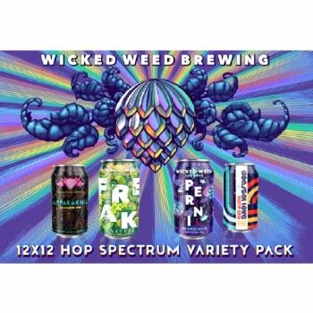 Bud Busch Beer Wicked Weed Hop Spectrum Variety 12pk