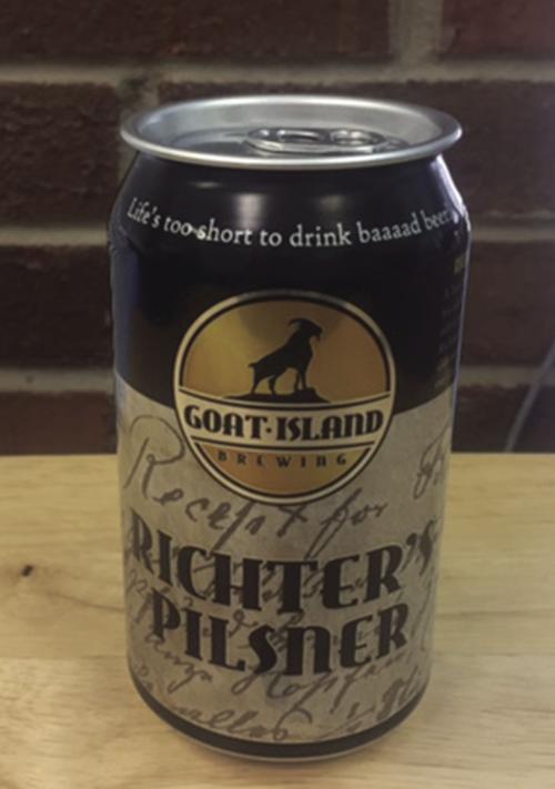 Goat Island Brewing (Cullman, Alabama) Craft Beer Richter's Pilsner 6pk