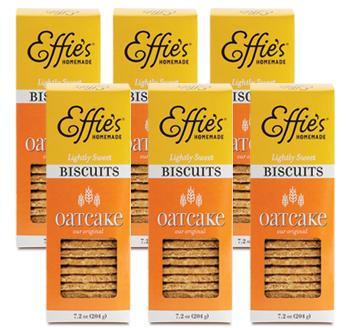 Gourmet Foods International Food Effie's Homemade Oatcake Biscuits