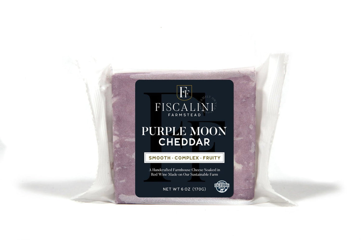 Gourmet Foods International Food Fiscalini Farmstead Purple Moon Cheddar
