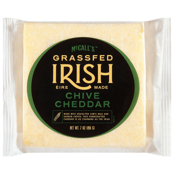 Gourmet Foods International Food McCall's Grass-fed Irish Chive Cheddar