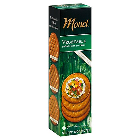 Gourmet Foods International Food Monet Vegetable Crackers