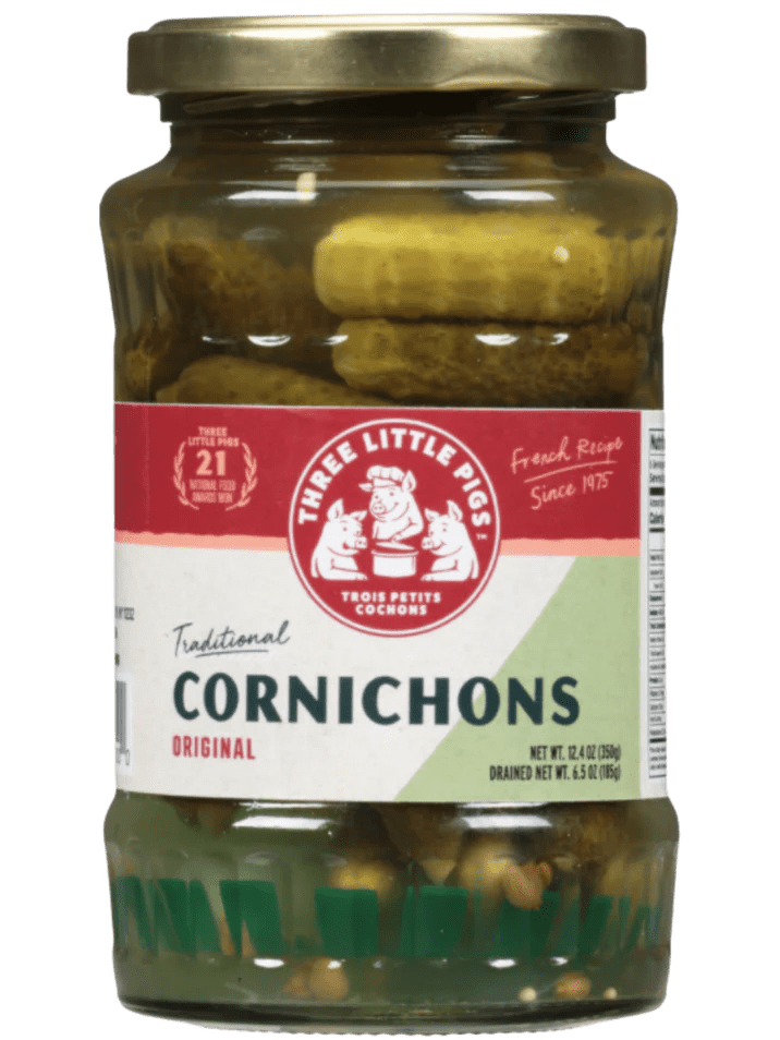 Gourmet Foods International Food Three Little Pigs Cornichons