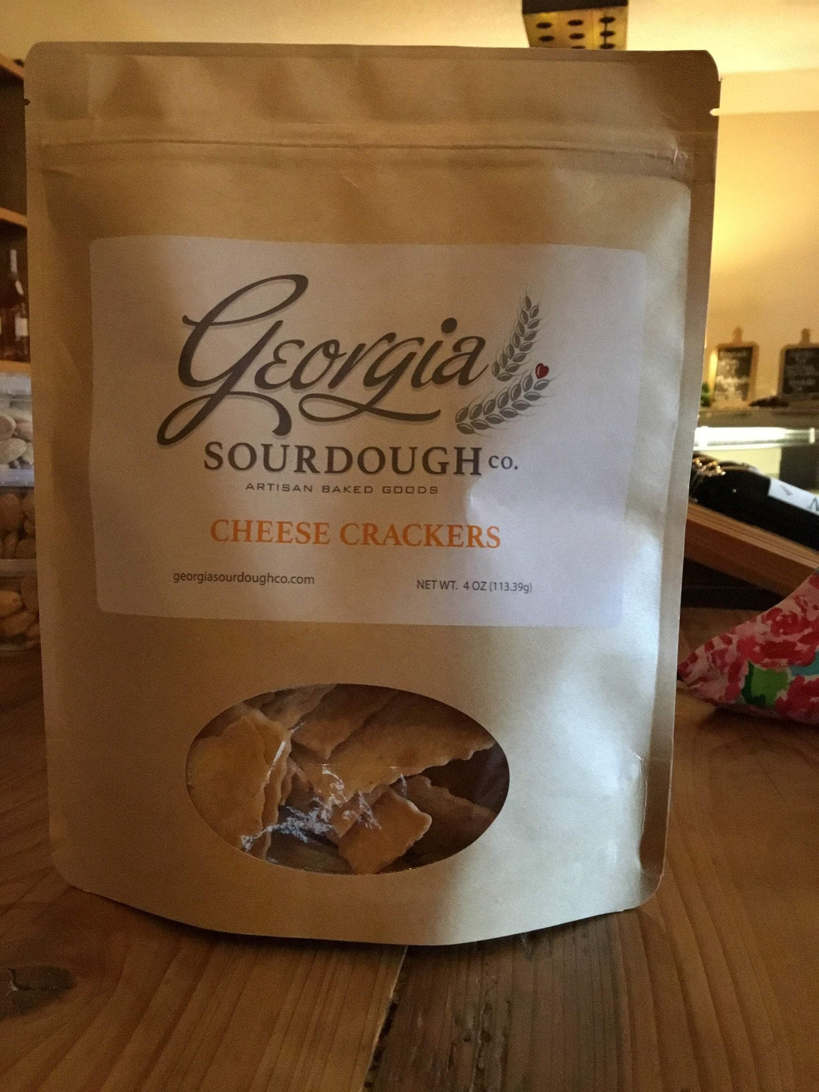 Georgia Sourdough Co. Cheese Crackers