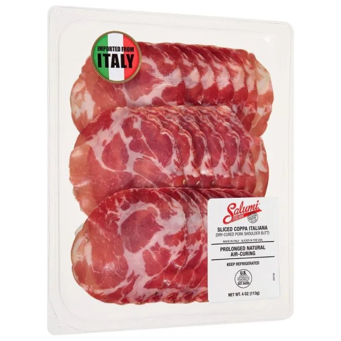 Gourmet Foods International Salami Salumi Italiani Sliced Coppa