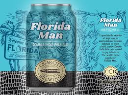 Gulf Distributing Beer Cigar City Florida Man Double IPA