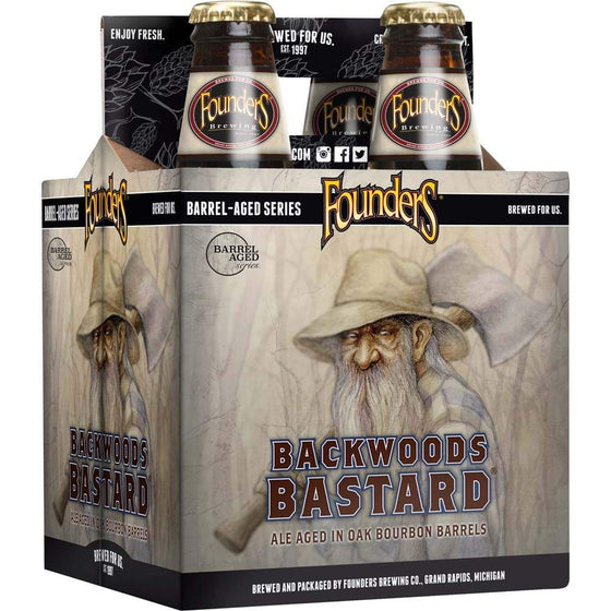 Gulf Distributing Beer Founders Backwoods Bastard Barrel Aged Scotch Ale