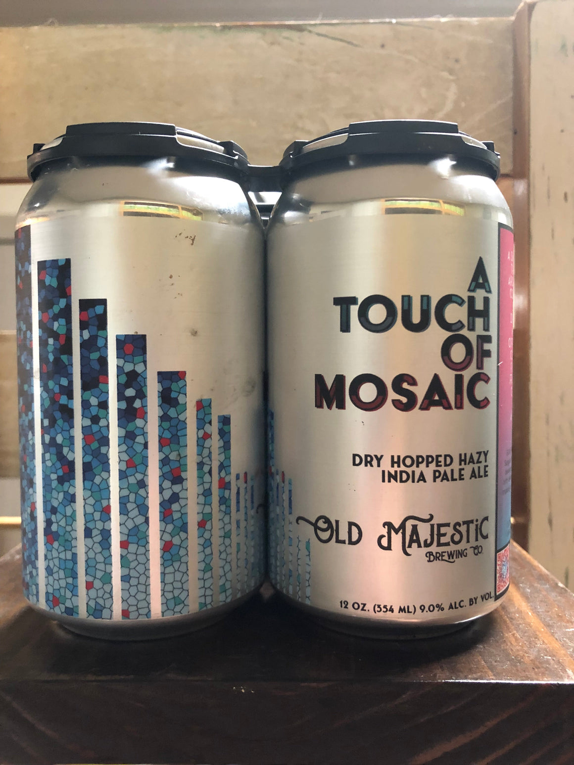 Gulf Distributing Beer Old Majestic A Touch of Mosaic