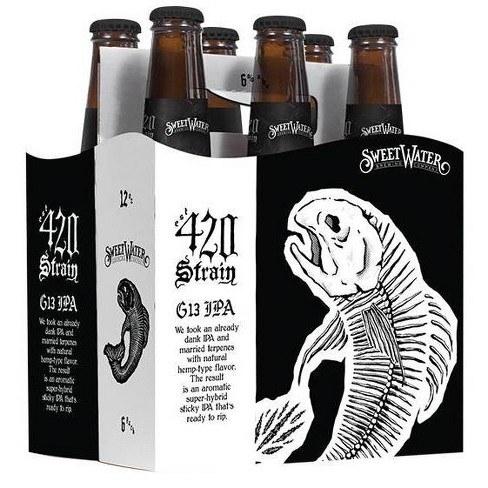 Gulf Distributing Beer Sweet Water 420 Strain G13 IPA