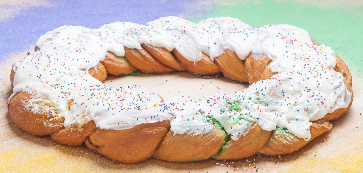 Randazzo's King Cake Small Nonna Randazzo's Traditional King Cake