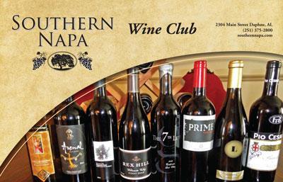 Southern Napa Fine Wine House Wine Club Carrie's Cellar Club 1 Year