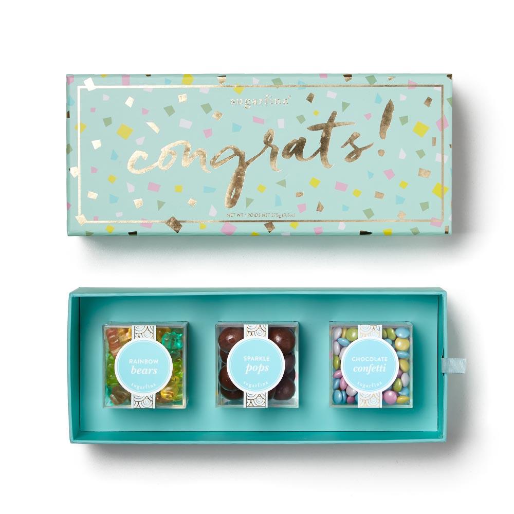 Sugarfina Candy Sugarfina Congrats 3 pc Bento Box