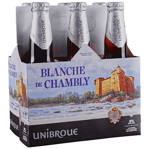 System Beer Unibroue Blanche de Chambly 6PK