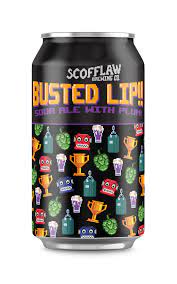 United Johnson Brothers Beer Scofflaw Busted Lip Plum Sour Beer